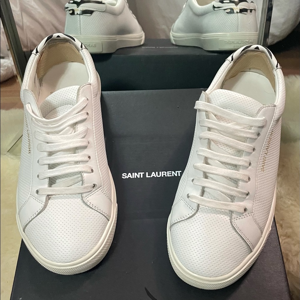 Saint Laurent Zebra Sneakers